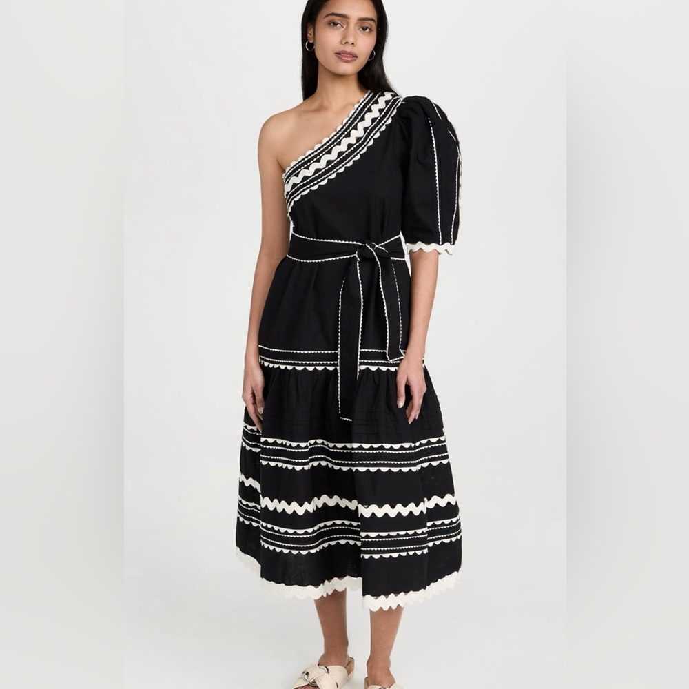 Sea Ryleigh Rick Rack One-Shoulder Dress